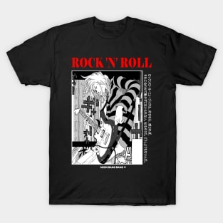 Japanese Streetwear Grunge Rock Punk Anime T-Shirt